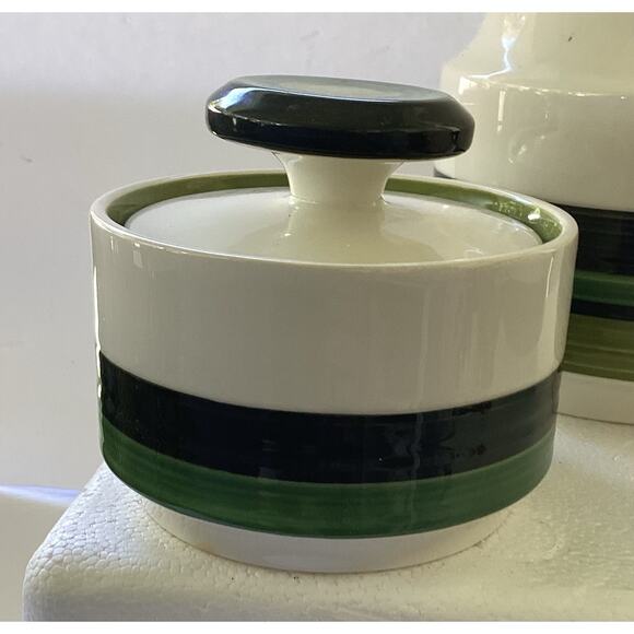 Vintage Noritake 8755 “Picnic” Coffee Set – 3 Pc – Japan 1972 Rare MCM. - Picture 2 of 13